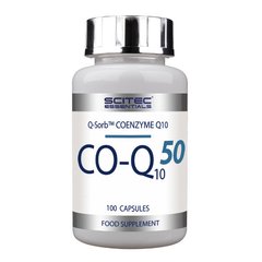 Коэнзим Q10 Scitec Nutrition CO-Q10 50mg (100 капс) скайтек нутришн