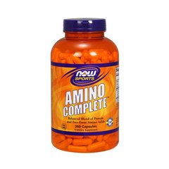 Комплекс амінокислот Now Foods Amino Complete 360 капс