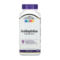 Пробиотики 21st Century Acidophilus Probiotic Blend 150 капсул