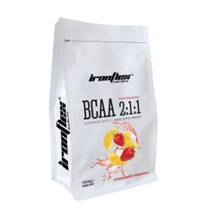 БЦАА IronFlex BCAA 2: 1: 1 1000 грамів Полуниця Ананас