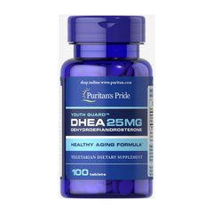 Дигидроэпиандростерон Puritan's Pride DHEA 25 mg 100 таблеток