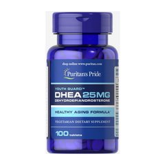 Дегідроепіандростерон Puritan's Pride DHEA 25 mg 100 таблеток