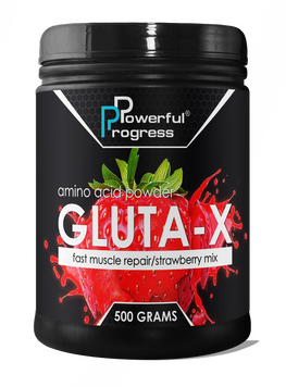 Глютамин Powerful Progress Gluta-X 300 г orange juice