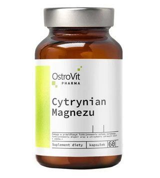 Магній цитрат OstroVit Cytrynian Magnezu 60 капсул