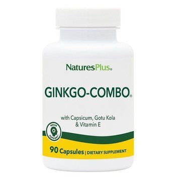 Гінкго білоба комбо, Ginkgo-Combo, Nature's Plus, 90 капсул