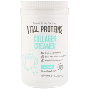 Коллагеновые сливки Vital Proteins Collagen Creamer со вкусом кокоса 293 г