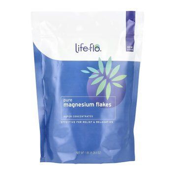 Пластівці чистого магнію Life-flo Pure Magnesium Flakes 1.65lb (26.4oz)