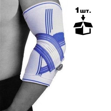 Налокотник спортивный Power System Elbow Support Pro PS-6007 White/Blue S/M