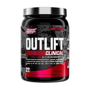 Передтренувальний комплекс Nutrex Outlift Clinical 637 г Fruit Punch