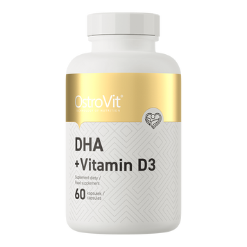 OstroVit DHA + Vitamin D3 60 Капсул