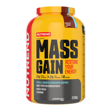 Гейнер для набора массы Nutrend Mass Gain 2100 г chocolate coconut
