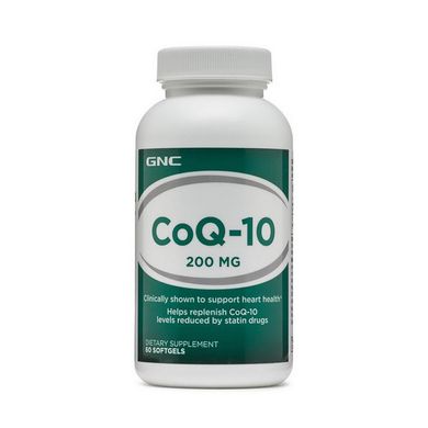 Коэнзим Q10 GNC CoQ-10 200 mg 60 капс