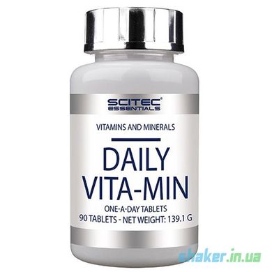 Комплекс вітамінів Scitec Nutrition Daily Vita-Min (90 таб) дейлі вітамін