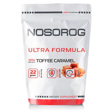 Комплексний протеїн Nosorog Ultra Formula (1 кг) носоріг ультра формула тоффі-карамель