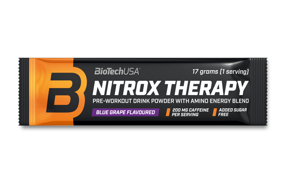 Предтренировочный комплекс BioTech Nitrox Therapy (17 г) cranberry