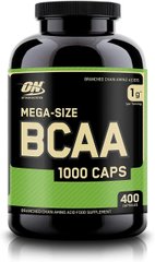 БЦАА Optimum Nutrition BCAA 1000 400 капсул