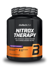 Передтренувальний комплекс BioTech Nitrox Therapy (680 г) cranberry