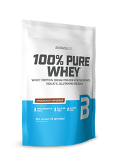 Сироватковий протеїн концентрат BioTech 100% Pure Whey (454 г) banana