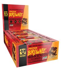 Протеїнові батончики Mutant Protein Brownie 12х58 грам Chocolate Peanut Butter