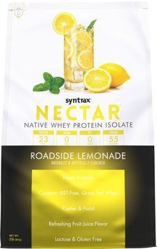 Сывороточный протеин изолят Syntrax Nectar (908 г) roadside lemonade