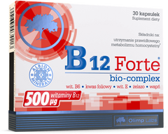 Витамин Б12 Olimp B12 Forte bio-complex (30 капс) форте