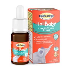 Пробиотики для детей Haliborange Halibaby Live Culture Drops 5 мл