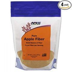 Яблочная клетчатка Now Foods Apple Fiber (340 г) нау фудс