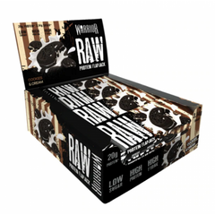 Протеиновые батончики Warrior Raw Protein Flapjack Bar 12x75 г Cookies Cream