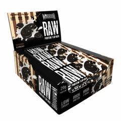 Протеїнові батончики Warrior Raw Protein Flapjack Bar 12x75 г Cookies Cream