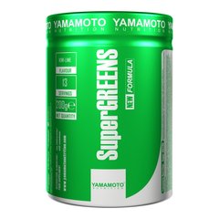 Комплекс витаминов и минералов Yamamoto nutrition Super GREENS 200 грамм Мята лайм