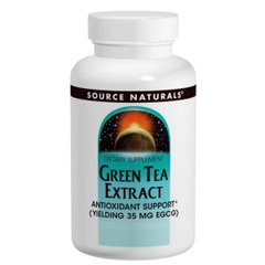 Екстракт зеленого чаю 100мг, Source Naturals, 120 таблеток