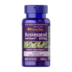 Ресвератрол Puritan's Pride Resveratrol 100 mg 60 капсул