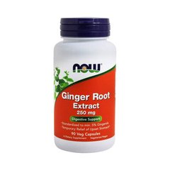 Екстракт кореня імбиру Now Foods Ginger Root Extract (90 капс)