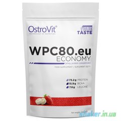 Сироватковий протеїн концентрат OstroVit Economy WPC 80 (700 г) cookies & cream