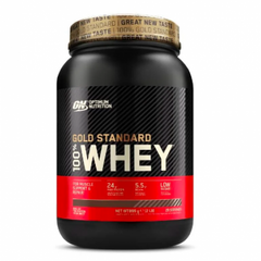 Сироватковий протеїн ізолят Optimum Nutrition Gold Standart 100% Whey 900 г White Chocolate Raspberry
