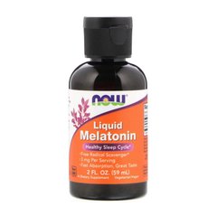Жидкий Мелатонин Now Foods Liquid Melatonin (60 мл) нау фудс