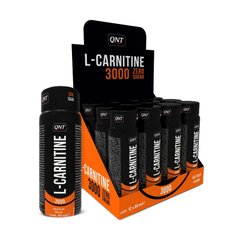 Жидкий Л-карнитин QNT L-carnitine liquid 3000 12x80 мл red fruit