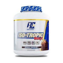 Сироватковий протеїн ізолят Ronnie Coleman ISO-Tropic MAX 1560 г german chocolate