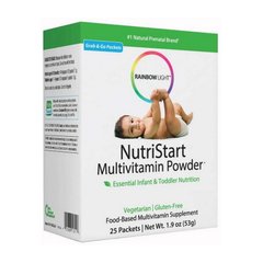 Вітаміни для дітей Rainbow Light Nutri Stars Multivitamin Powder 25 пакетиків
