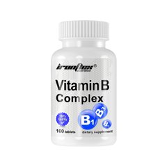 Комплекс вітамінів групи Б IronFlex Vitamin B Complex 100 таблеток