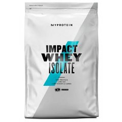 Сывороточный протеин изолят Myprotein Impact Whey Isolate 1000 грамм Без вкуса