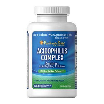 Пробіотики Puritan's Pride Probiotic Acidophilus Complex 100 капс