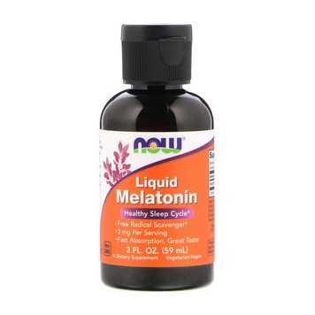 Рідкий Мелатонін Now Foods Liquid Melatonin 60 мл