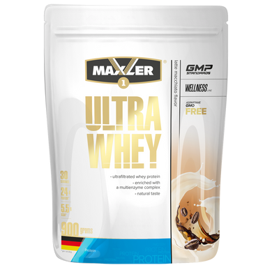 Комплексный протеїн Maxler Ultra Whey (900 г) пакет latte macchiato