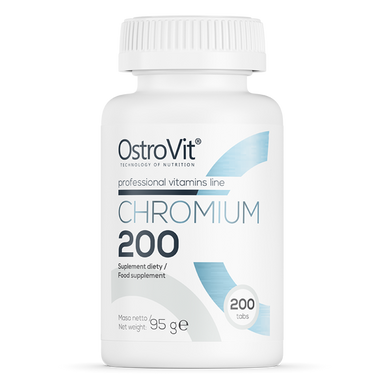 Хром OstroVit Chromium 200 таблеток