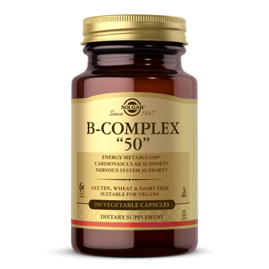 Комплекс витаминов группы Б Solgar B-Complex 50 (100 капс)