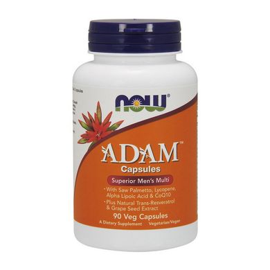 Вітаміни для чоловіків Now Foods Foods Adam (90 вег. Капс) адам