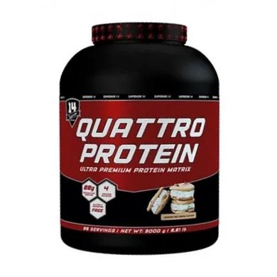 Комплексный протеин Superior Quattro Protein 3000 г Cookies Cream