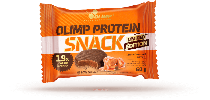 Протеїновий снек Olimp Protein Snack 60 грам Солона карамель