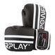 Боксерские перчатки PowerPlay 3010 черно-белые 10 унций